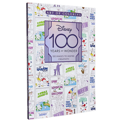 迪士尼100周年涂色书