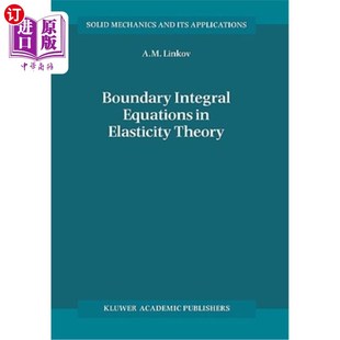 Theory Elasticity 边界积分方程 弹性理论中 Integral 海外直订Boundary Equations