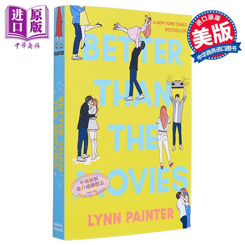 比电影更好 Better Than the Movies 英文原版 Lynn Painter 青少年浪漫爱情喜剧小说【中商原版】