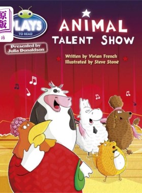 海外直订Bug Club Guided Julia Donaldson Plays Year 1 Blue Animal Talent 虫子俱乐部指导朱莉娅·唐纳森扮演首年的蓝色动