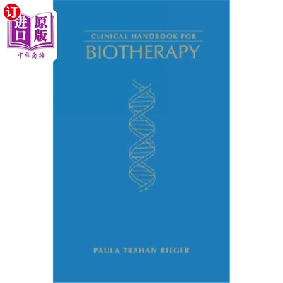 海外直订医药图书Clinical Handbook for Biotherapy 生物治疗临床手册