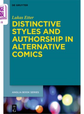 海外直订Distinctive Styles and Authorship in Alternative Comics 另类漫画的独特风格和作者