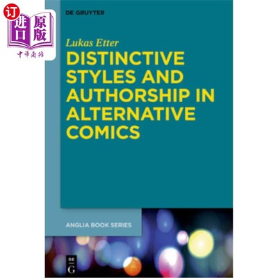 海外直订Distinctive Styles and Authorship in Alternative Comics 另类漫画的独特风格和作者