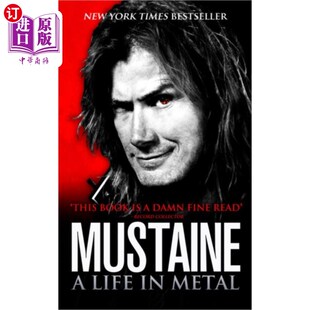 海外直订Mustaine: A Life in Metal Mustaine:金属生活