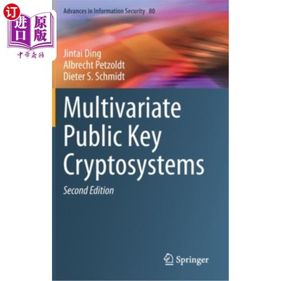 海外直订Multivariate Public Key Cryptosystems 多元公钥密码系统
