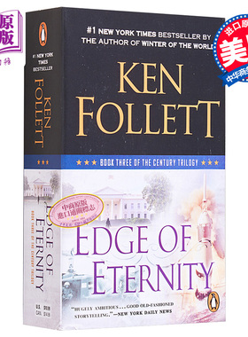 【中商原版】英文原版 EXP Edge of Eternity 世纪三部曲3 永恒边缘 肯 福莱特 Ken Follett
