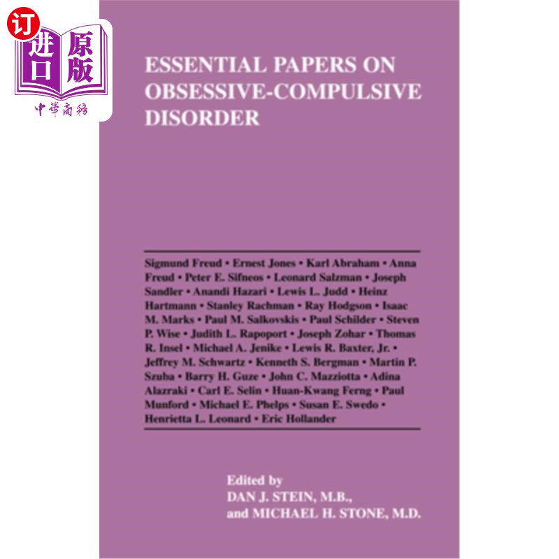 海外直订医药图书Essential Papers on Obsessive-Compulsive Disorder 强迫症基础论文