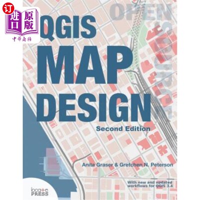 海外直订QGIS Map Design qgis地图设计