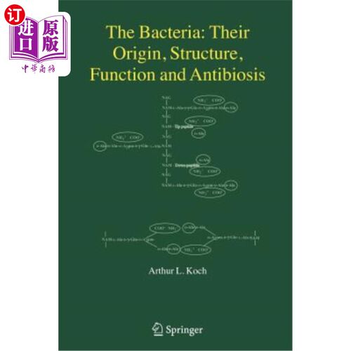 海外直订The Bacteria: Their Origin, Structure, Function and Antibiosis 细菌:它们的起源、结构、功能和抗菌作用