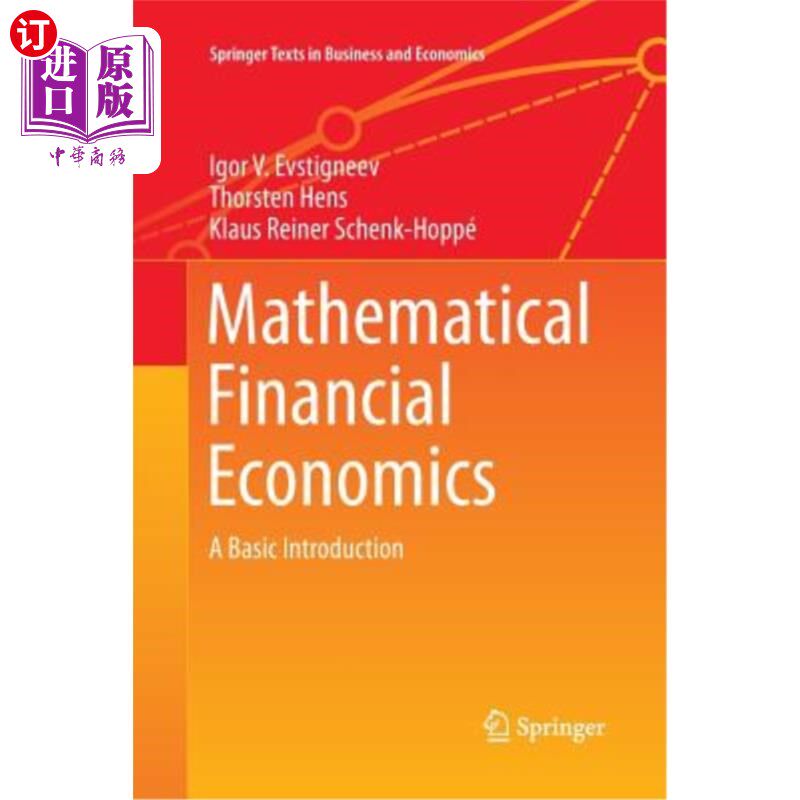 海外直订Mathematical Financial Economics: A Basic Introduction 数学金融经济学:基础导论