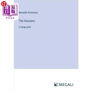 print 海外直订The large 印第安人队：用大号字体 Hoosiers