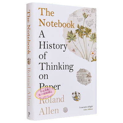 笔记本 纸上思考的历史 Roland AllenThe Notebook 英文原版 A History of Thinking on Paper 纽约客2024年度书单