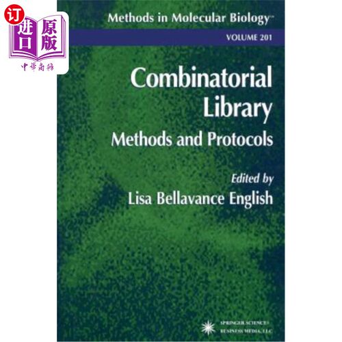 海外直订医药图书Combinatorial Library: Methods and Protocols 组合库：方法和协议
