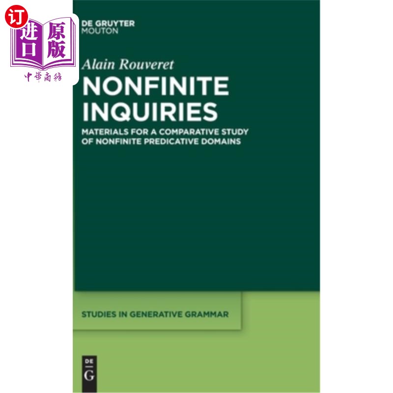 海外直订Nonfinite Inquiries 非限定的调查