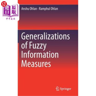 海外直订Generalizations of Fuzzy Information Measures 模糊信息测度的推广