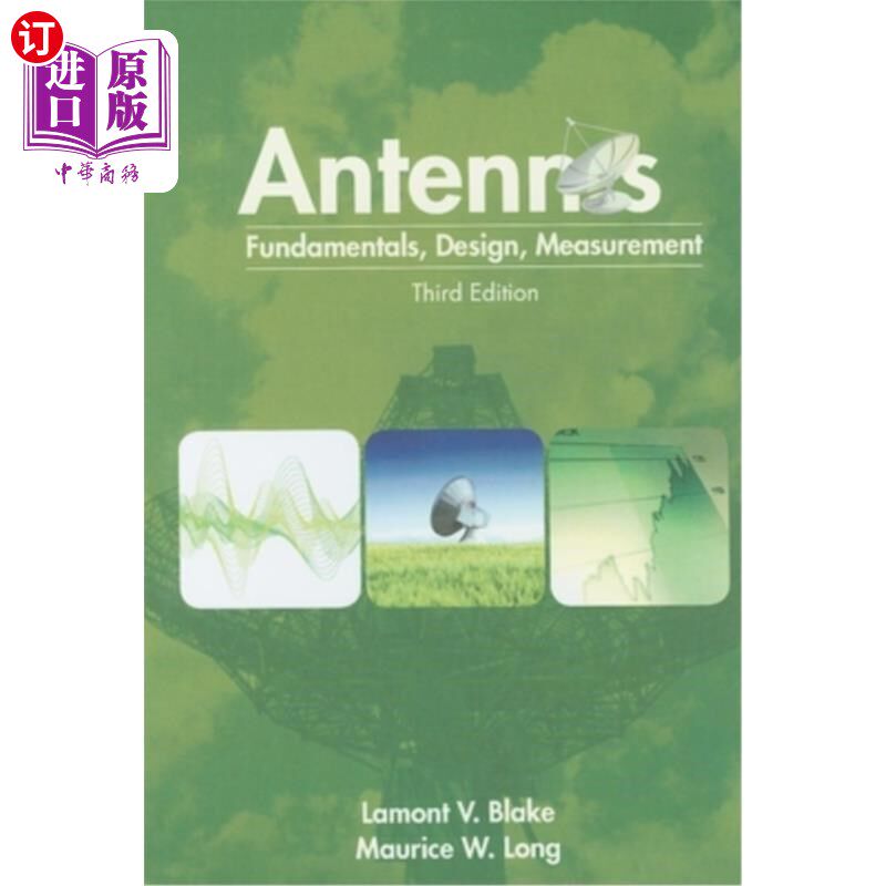 海外直订Antennas: Fundamentals, Design, Measurement 天线:基础，设计，测量