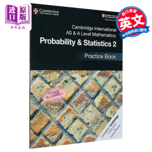 英文原版 Probability Statistics 剑桥国际AS 中商原版 ALEVEL教材练习册：概率与统计2