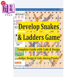 Design 和设计 Ladders Guide with Complete Game 开发蛇和梯子游戏完整指南与代码 海外直订Develop Code Snakes