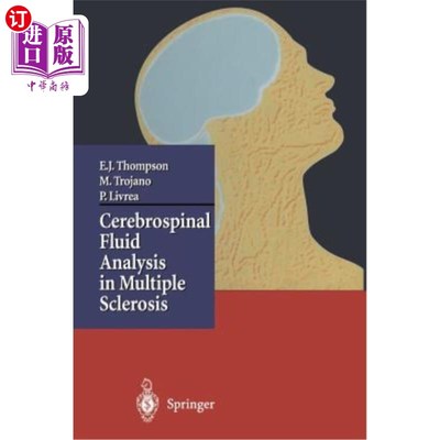 海外直订医药图书Cerebrospinal Fluid Analysis in Multiple Sclerosis