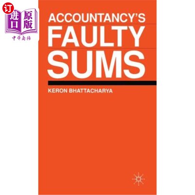 海外直订Accountancy's Faulty Sums 会计差错金额