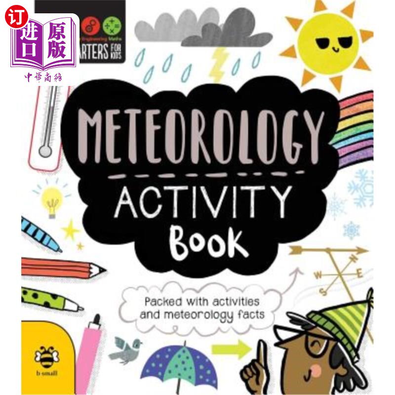 海外直订STEM Starters for Kids Meteorology Activity Book: Packed with Activities and Met STEM儿童入门气象学活动书：