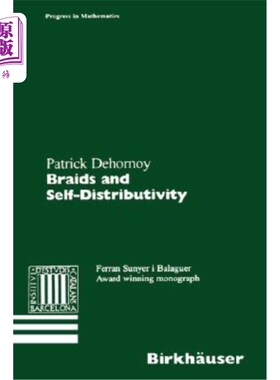 海外直订Braids and Self-Distributivity 辫子和Self-Distributivity