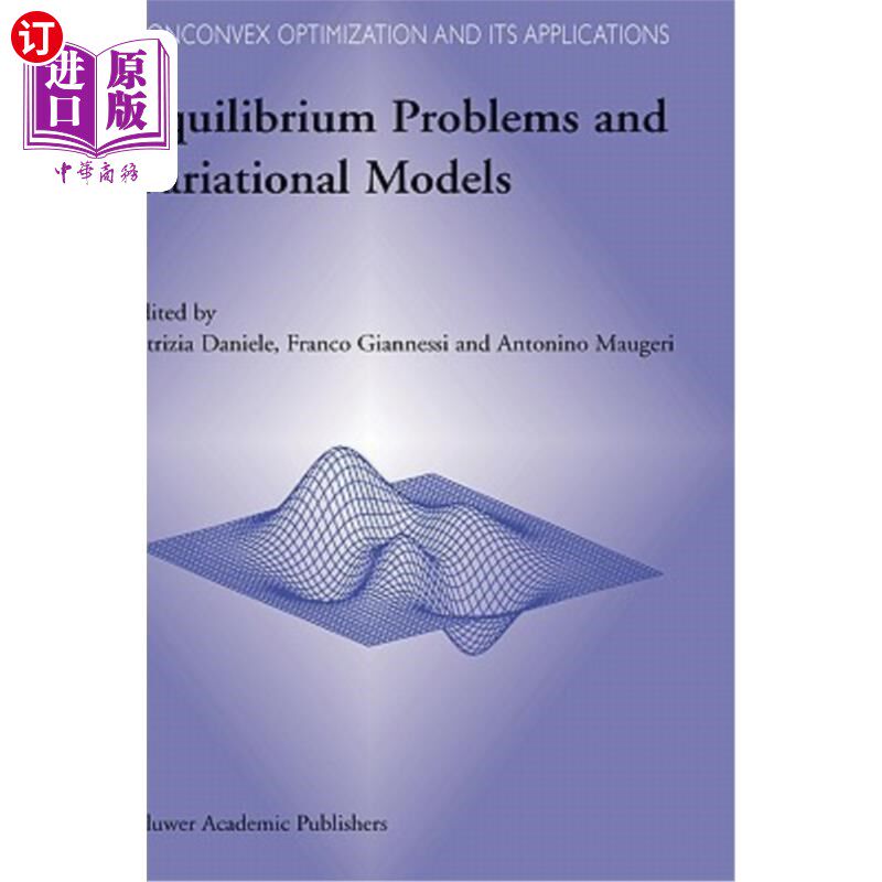 海外直订Equilibrium Problems and Variational Models 平衡问题与变分模型