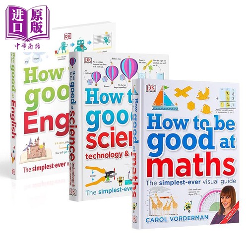 DK学业辅导指南3册英文原版