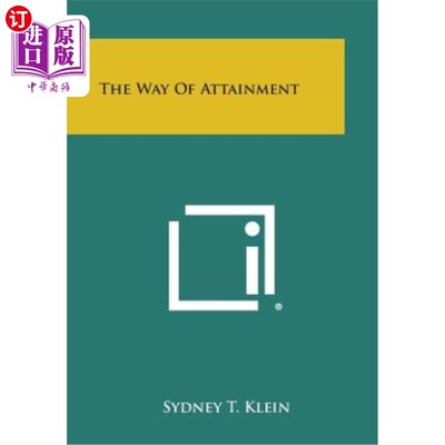 海外直订The Way of Attainment 成就之道
