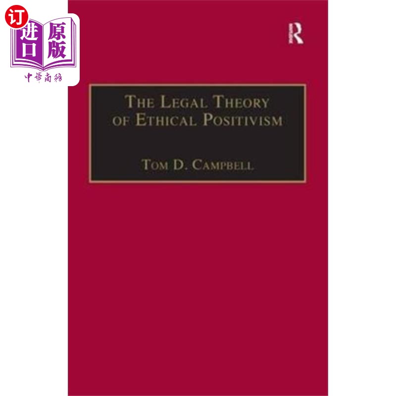 海外直订Legal Theory of Ethical Positivism 伦理实证主义法律理论