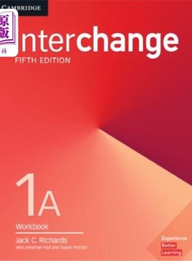 海外直订Interchange Level 1a Workbook 交流1a级工作手册