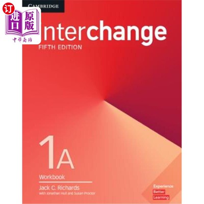 海外直订Interchange Level 1a Workbook 交流1a级工作手册