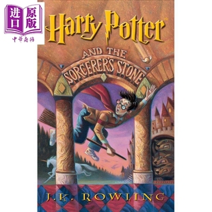 哈利波特与魔法石 Sorcerer the 中商原版 Rowling 罗琳 Harry 英文原版 大字版 Potter Large 预售 Stone and Print