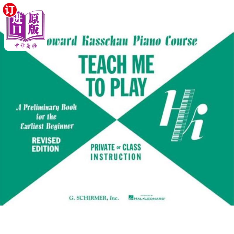 海外直订Teach Me to Play: Preliminary Beginner Book: Piano Technique 教我弹：初级入门书：钢琴技巧
