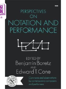 海外直订Perspectives on Notation and Performance 符号与性能的观点