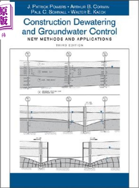 现货 建筑排水与地下水控制 新方法与应用 Construction Dewatering And Grou【中商原版】