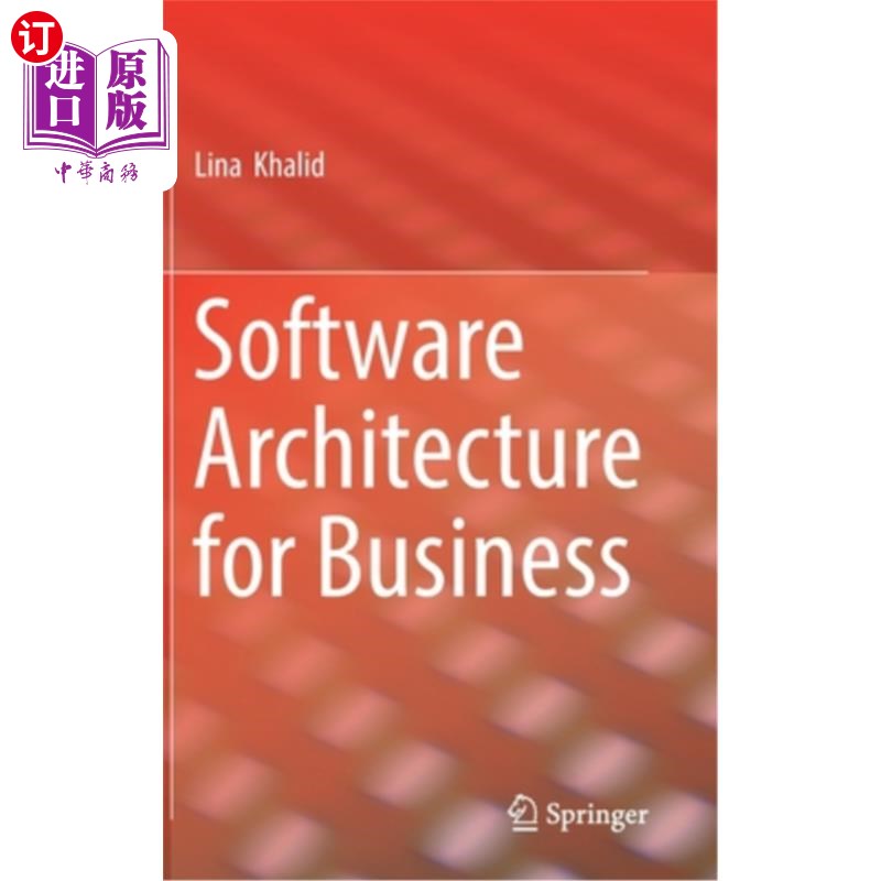 海外直订Software Architecture for Business 商业软件体系结构