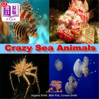 海外直订Crazy Sea Animals 疯狂的海洋动物