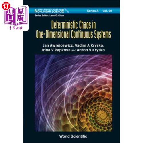 海外直订Deterministic Chaos in One Dimensional Continuous Systems 一维连续系统中的确定性混沌
