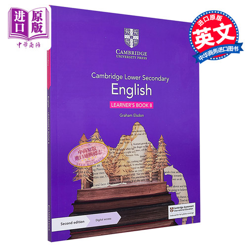 Cambridge Lower Secondary English Learner's Book 8 剑桥初二英语课程八年级课本教材学生书 含电子账号【中商原版】