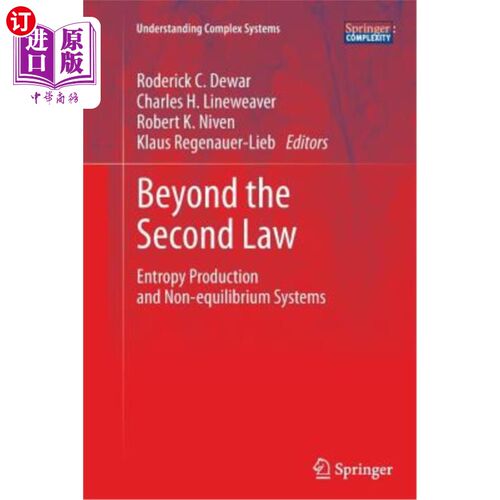 海外直订Beyond the Second Law: Entropy Production and Non-Equilibrium Systems 超越第二定律：熵产生和非平衡系统