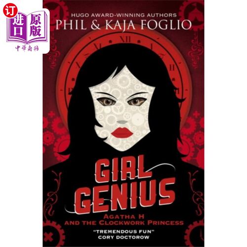 海外直订Girl Genius: Agatha H and the Clockwork Princess 天才少女:阿加莎和发条公主