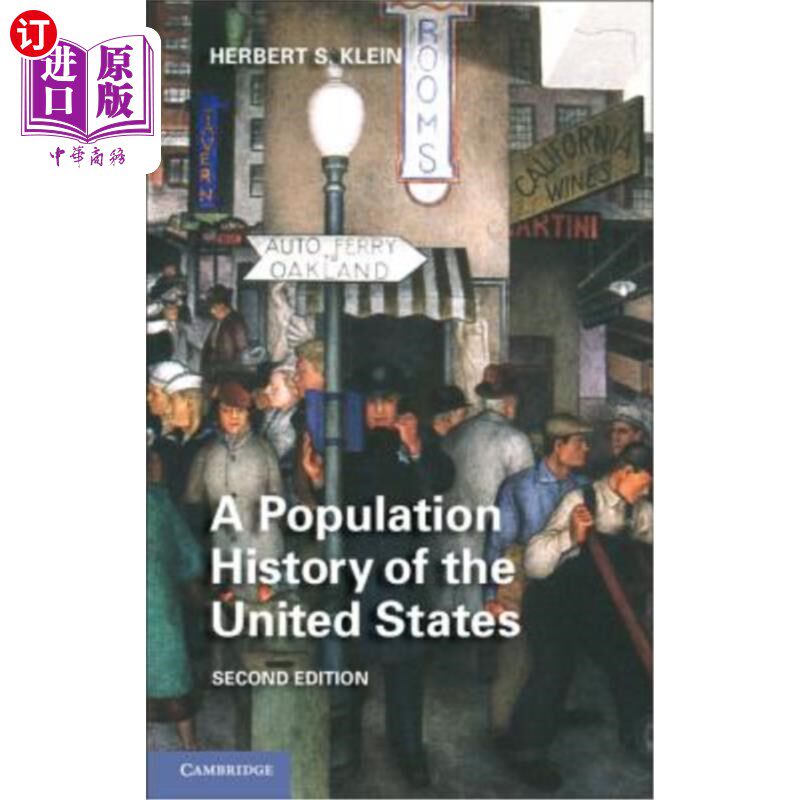 海外直订A Population History of the United States 《美国人口史