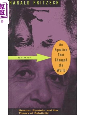 改变世界的方程 牛顿 爱因斯坦和相对论 英文原版 An Equation That Changed the World Harald Fritzsch【中商原版】科普读?