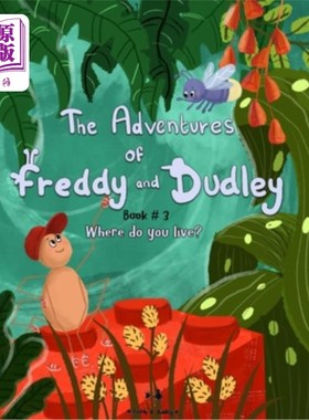 海外直订The Adventures of Freddy & Dudley: Where do you live? 弗雷迪和达力历险记:你住在哪里?
