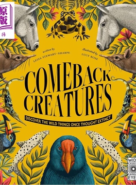 回归的生物 Comeback Creatures Discover The Wild Things Once Thought Extinct 英文原版 儿童动物绘本 精装【中商原版】