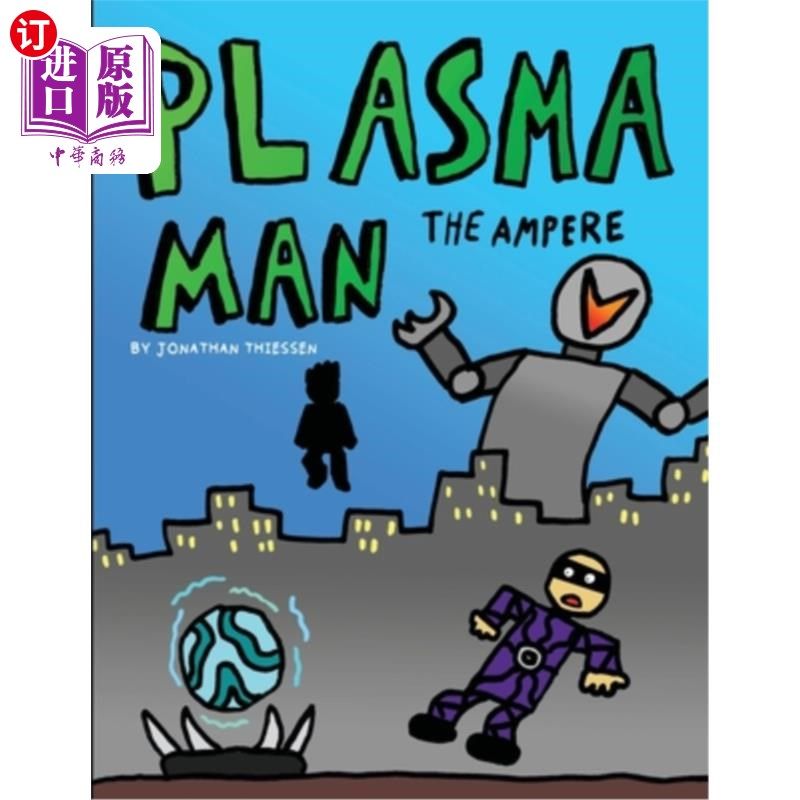 海外直订plasma man: the ampere 等离子人:安培