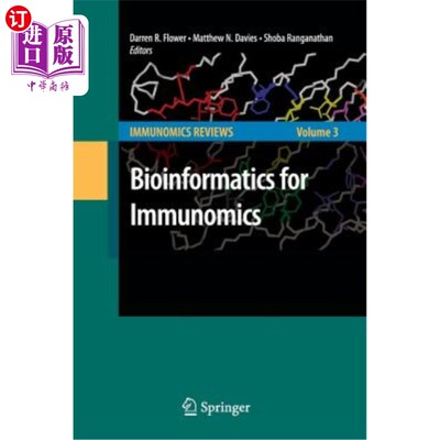 海外直订医药图书Bioinformatics for Immunomics 免疫组学生物信息学