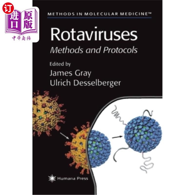 海外直订医药图书Rotaviruses: Methods and Protocols 轮状病毒:方法和协议