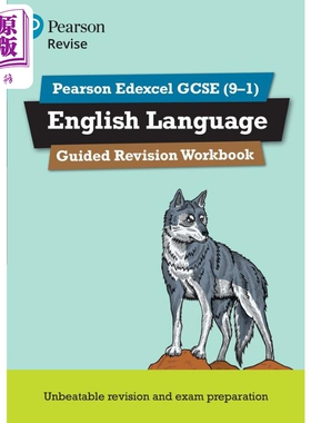 Pearson Revise 培生爱德思GCSE英语语言复习练习册Edexcel English Language Guided Revision Workbook 2025-26【中商原版?